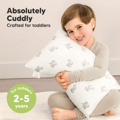 KeaBabies toddler pillowcase soft cover keeps pillow clean and cozy on the go