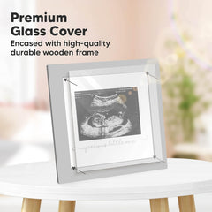 KeaBabies Sonogram Frame Gift Box ideal for baby shower gifting.