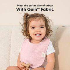KeaBabies Urban Quin bib with dual layers for absorbency during teething