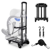 KEDSUM folding hand truck dolly in compact folded form, ideal for travel storage.