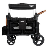 Keenz VYOO folded stroller wagon for compact storage and transport