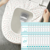 Keesoon disposable toilet seat cover, individually wrapped for hygienic travel use.