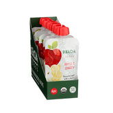 Kekoa Foods Apple and Ginger Puree in a baby pouch with organic ingredients for gentle first flavors.
