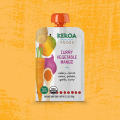 Kekoa Foods Mango Paprika puree showcases bright fruit sweetness with paprika flavor.