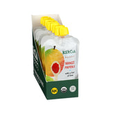 Kekoa Foods Mango Paprika squeeze pouch front view, convenient for quick baby snacks.