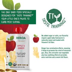 Kekoa Foods No Added Sugar Puree supports sugar-conscious feeding with wholesome, natural flavor.