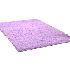 Kekon Ultra Soft rug in purple square with non-slip backing for safer, quieter floors.