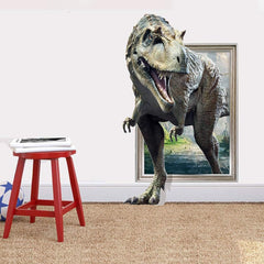 KeLay Fs dinosaur wall decal on smooth surfaces for quick decorating