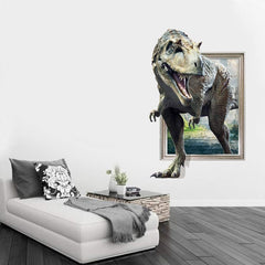 KeLay Fs waterproof PVC dinosaur sticker for durable nursery decor
