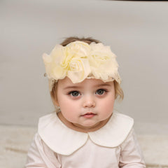 Kenjudess beaded flower headband adds subtle sparkle for celebrations