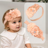 Kenjudess rose flower headband for baby girls adds charming daily wear.
