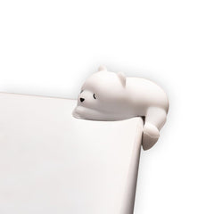 KH Kids Heroes white bear corner protector on a table edge for baby safety