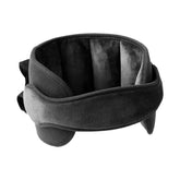 KHGUZ head-support strap with breathable mesh keeps your child cool on long car rides.