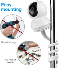 KHQBG twist mount demonstrates easy camera adjustment for best angles