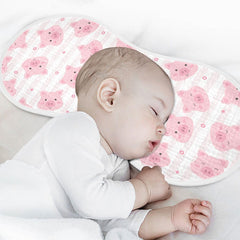 KICPOAY 22x11 inch burp cloth provides wide coverage for drips and spills.