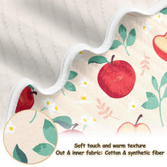 30x40 inch KICPOAY blanket ideal for versatile swaddling.