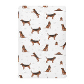 KICPOAY bloodhound crib sheet in a cozy pattern for peaceful naps