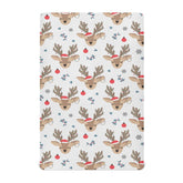 KICPOAY Christmas Reindeer crib sheet fits 39x27 playard for cozy nights.