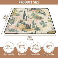 KICPOAY foldable play mat ready for travel and quick setup.