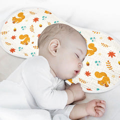 KICPOAY muslin burp cloth features unisex design for newborns.