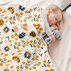 KICPOAY soft cotton muslin swaddle offers cloud-like comfort