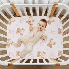 KICPOAY soft stretch fabric closeup showing gentle touch for baby comfort