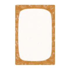 KICPOAY stretchy crib sheet with elastic band ensures a secure fit