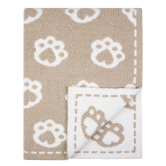 Kid Nation blanket in crib creates soft nap-time comfort.