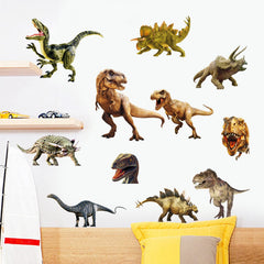 Kiddale dinosaur world decal for kids' bedroom walls