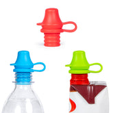 Kiddikap Original spillproof cap on a bottle for mess-free hydration