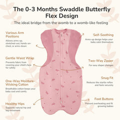 KIDIRA moisture-wicking swaddle in action keeping baby dry.