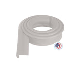 KidKusion Jumbo Edge Cushion 6ft taupe softens sharp furniture edges for safer play spaces.