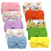 KIDOCHEESE big bows headband, 6-inch bow, stylish daily wear for babies