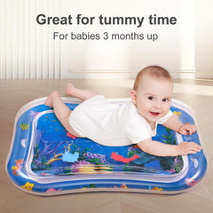 KidsMind water play mat material close-up showing safe PVC
