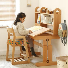 KIDUN booster seat with adjustable belts secures on chairs