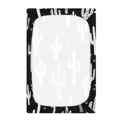 Kigai cactus crib sheet 39x27x5 provides snug fit for smaller bassinets.