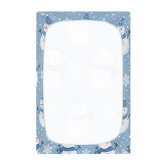 Kigai 360° elastic wrap crib sheet stays snug on standard mattresses.