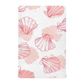 Kigai Coral Seashell pattern crib sheet for charming nursery decor