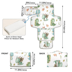 Kigai dragon changing pad waterproof surface for easy cleaning on trips