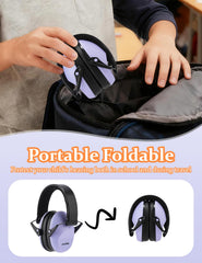 Kimitimi Kids ear muffs worn by child at a concert.