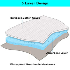 KimYoung medium size pad (5x6 in) for comfortable daily use.