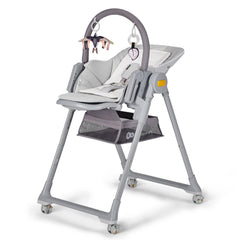 Kinderkraft LASTREE foldable high chair ready for quick setup and compact storage.