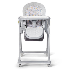 Play bar with toys engages baby during seated moments.