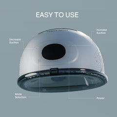 Kindly Cuddle Comfort+ 24mm flange fits diverse shapes for efficient milk collection.
