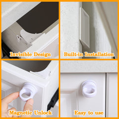 Kingdder cabinet lock operation demonstrates easy disengagement with the key.