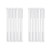 KINGSEM straw cleaner brush kit for 8mm straws, easy thorough cleaning.