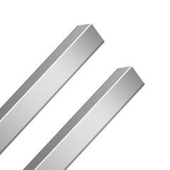 Kingtran 2-piece metal corner guards on a wall corner for durable protection