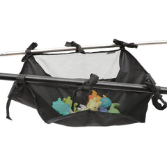 Kisangel oxford-cloth baby basket highlights durable material and easy cleaning.