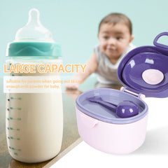 Kisangel portable milk powder dispenser seal keeps powders dry and prevents leaks during travel