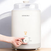 KISSBOBO bottle washer with 360° spray cleans bottles from every angle